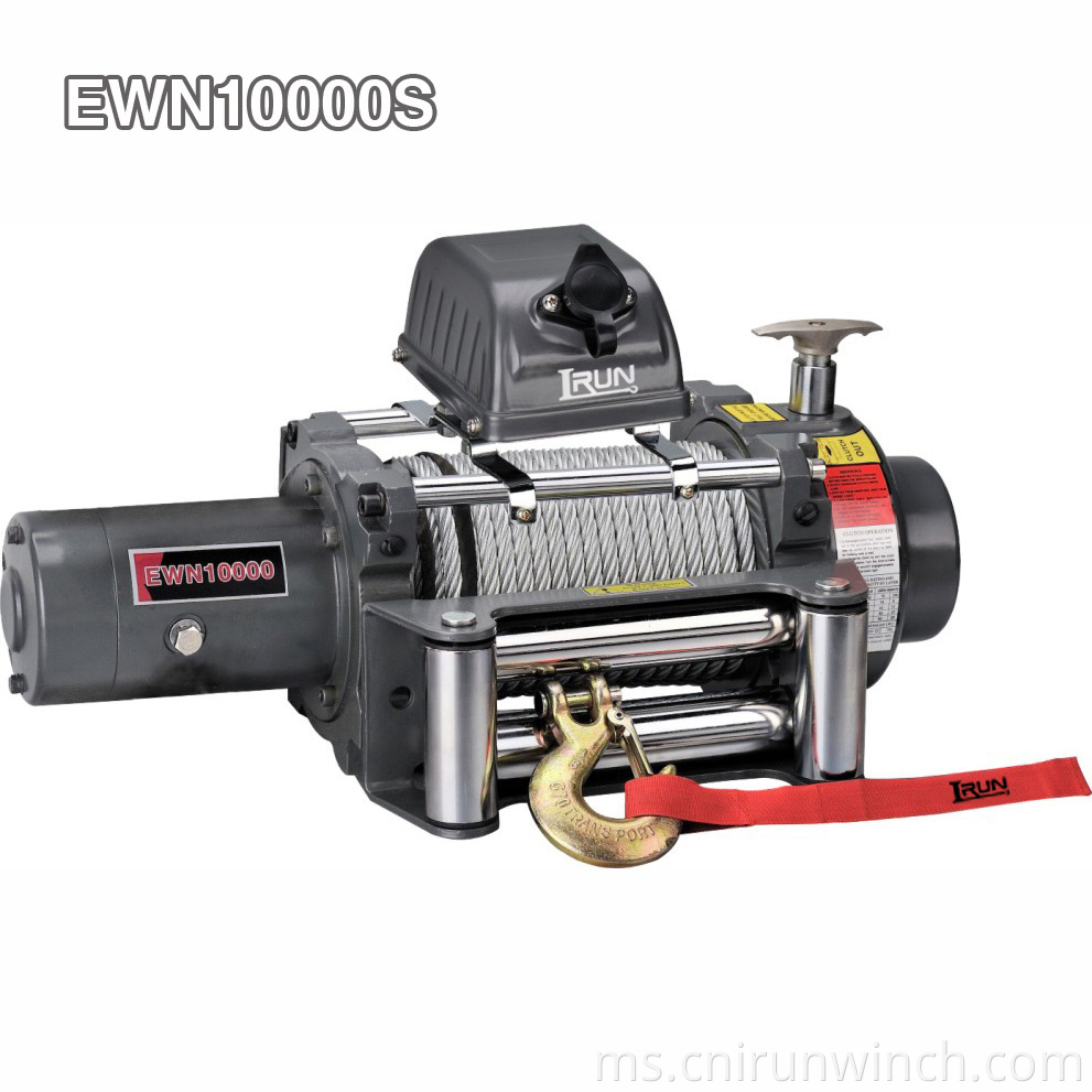 Win Tugas Berat Pemulihan Elektrik 10000lbs Electric Recovery Heavy Duty Winches 10000lbs